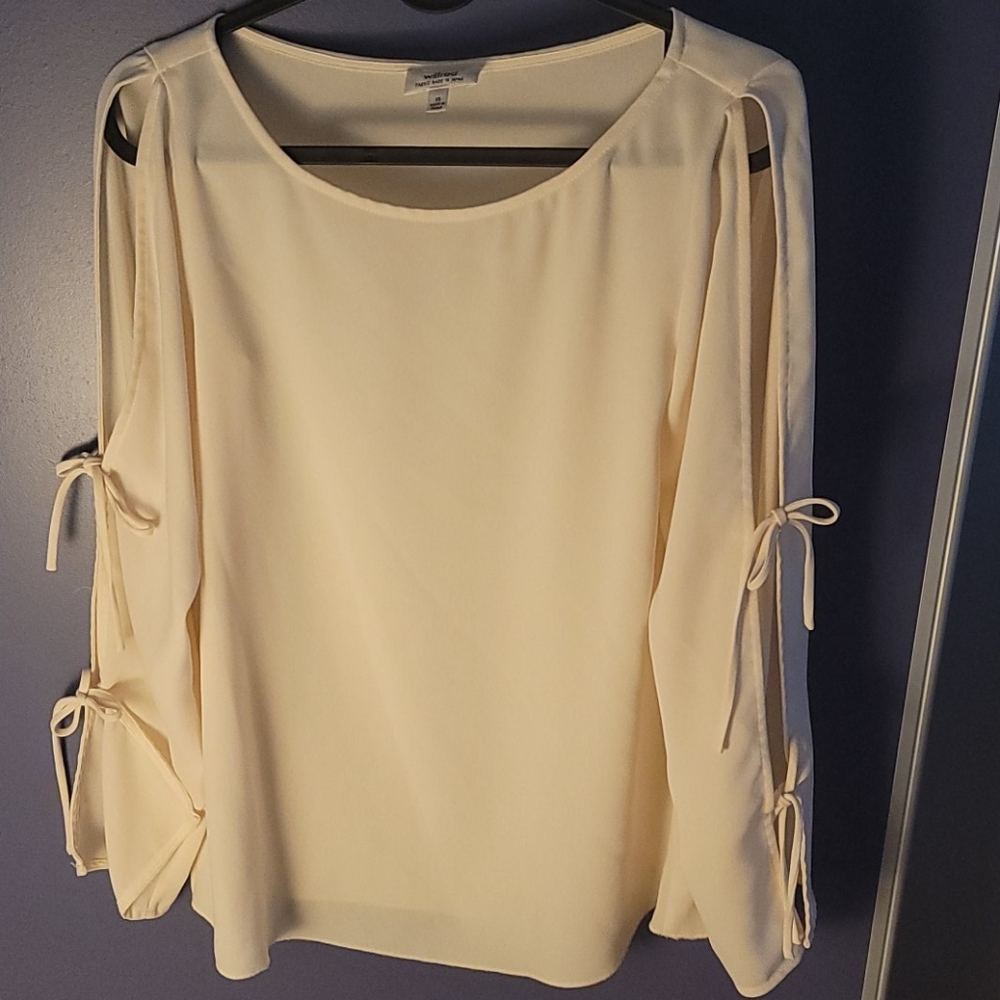 Aritzia silk blouse